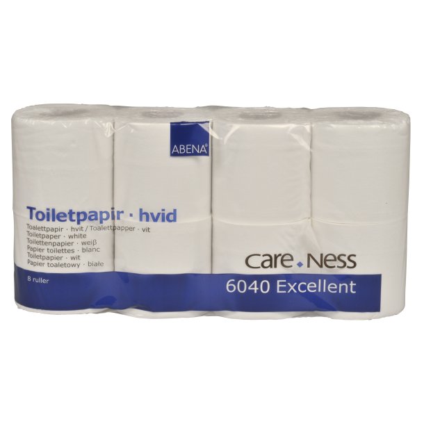 Toiletpapir  Excellent, 2-lags, hvid, 100% nyfiber (64rl)
