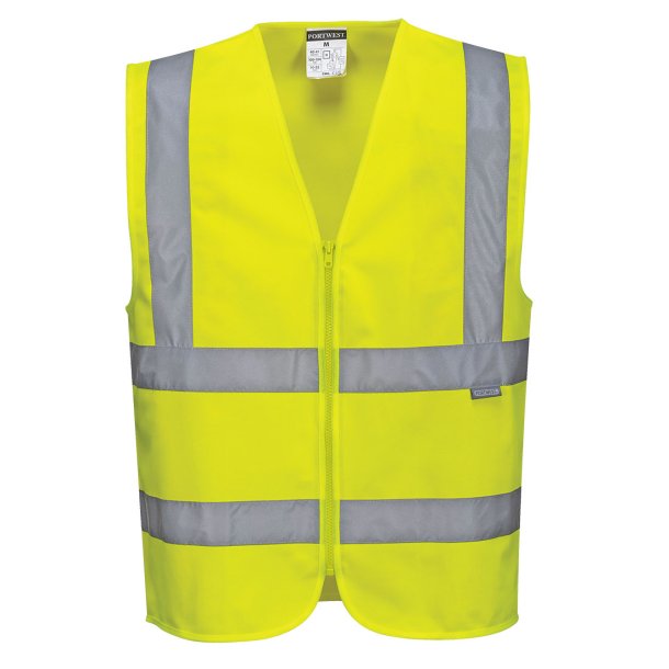 C375 YER- Hi-Vis vest Gul