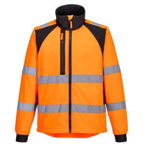 CD875 OBR - WX2 Eco hi-vis softshell (2 lags) Orange