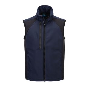 CD876 DNR&nbsp;- WX2 ECO softshell vest (2 lags) M�rk Marinebl�