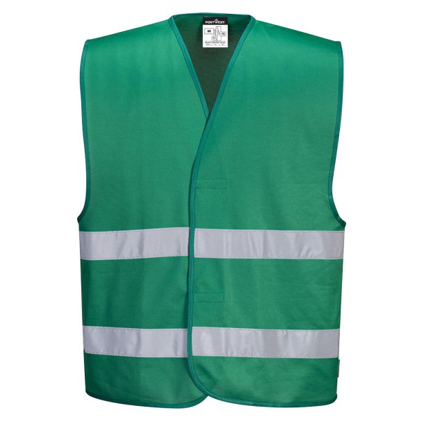 F474 BGR - Iona vest Flaskegrn