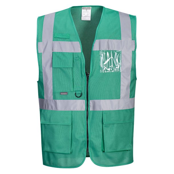 F476 BGR- Iona Executive vest Grn