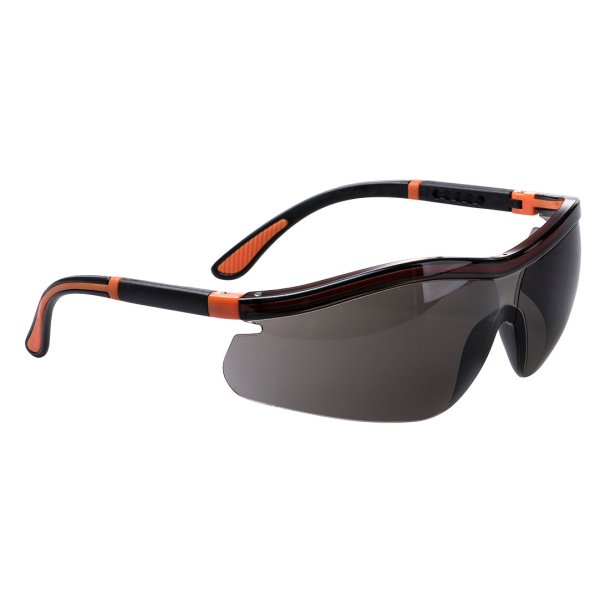 PS34 SKR- Neon Sikkerhedsbrille Smoke