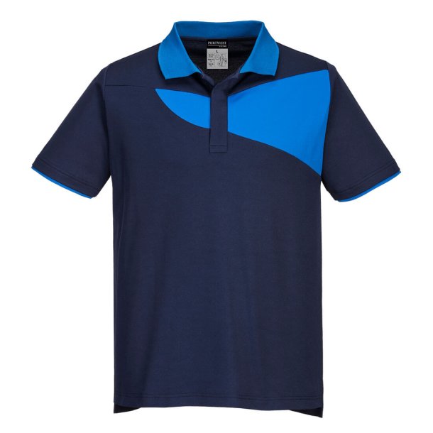 PW210 NRR- PW2 Polo T-Shirt S/S Marine/Kongebl