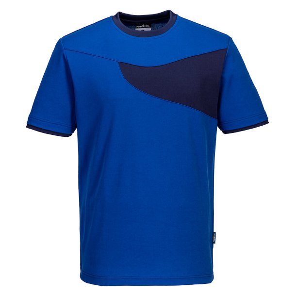 PW211 RNA - PW2 bomulds komfort T-shirt Royal/Navy