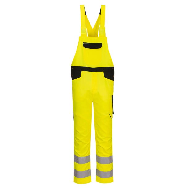 PW244 YBR- PW2 hi-vis overall Gul/Sort