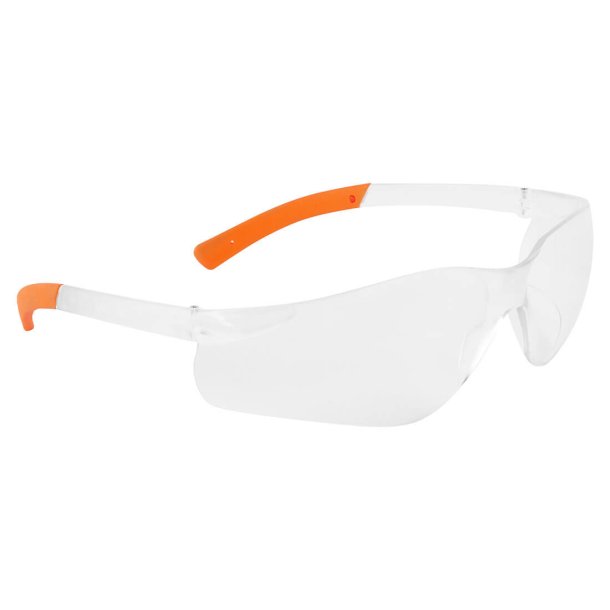 PW38 COR- Pan View Sikkerhedsbrille Klar/Orange