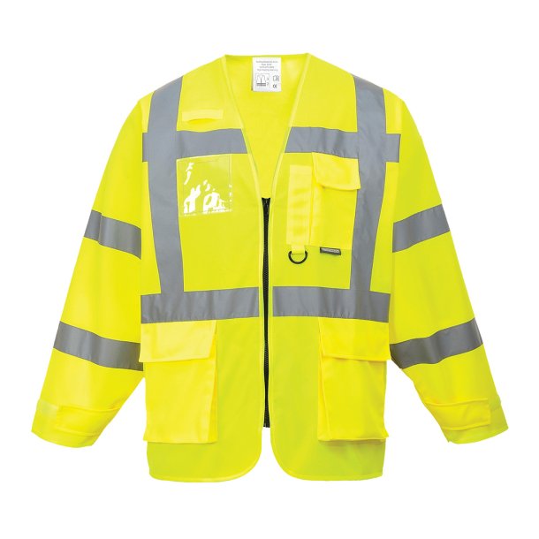 S475 YER- Hi-Vis Executive Jakke Gul