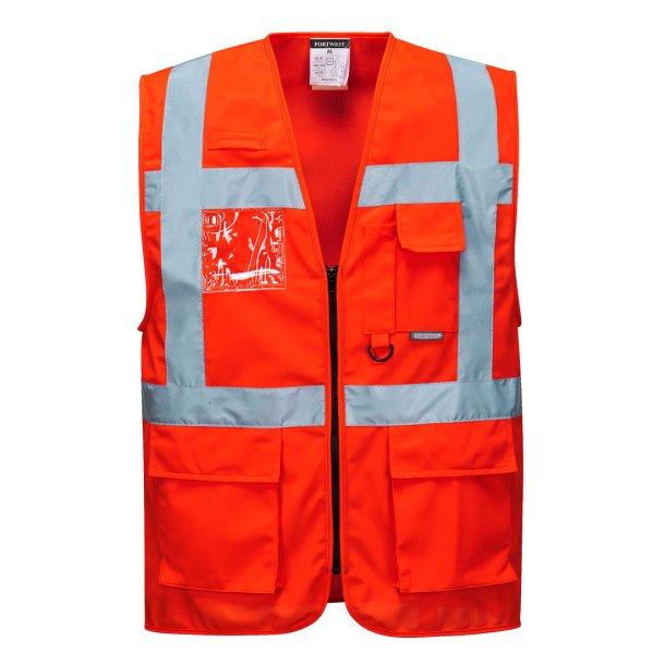 S476 RER- PW3 hi-vis Excutive vest Rd