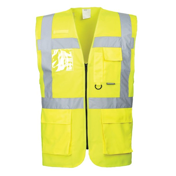 S476 YER- PW3 hi-vis Excutive vest Gul