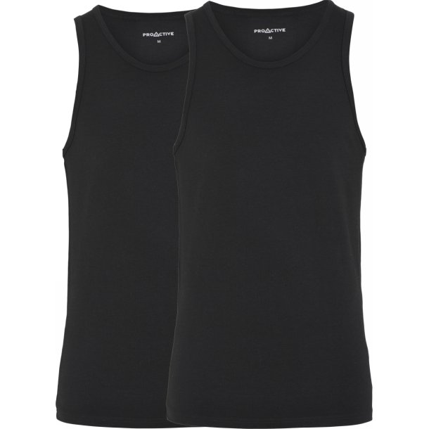 ProActive singlet 2-pack bambo - sort