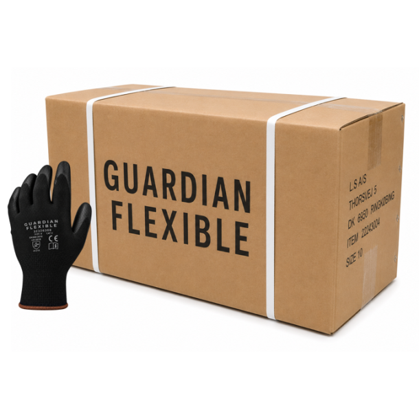 GUARDIAN Flexible arbejdshandske (Kassek�b)