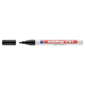 EDDING 751 paintmarker, 1-2 mm, sort