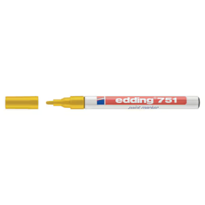 EDDING 751 paintmarker, 1-2 mm, gul