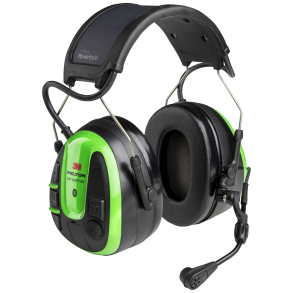 3M PELTOR WS ALERT XPV Headset App, Gr�n, Hovedb�jle, Solcelledrevet, MultiPoint Bluetooth, MRX21A1WS7