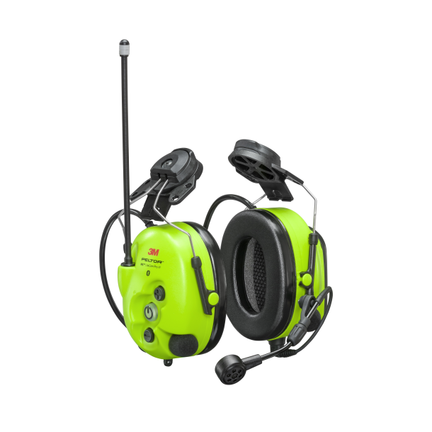 3M PELTOR WS LiteCom PRO III GB Headset, 32 dB, PMR446 MHz, analog/digital, sikkerhedshjelm-monteret, MT73H7P3E4D10EU GB