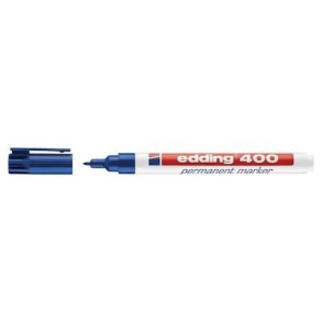 EDDING 400 permanent marker 1mm (Bl�)