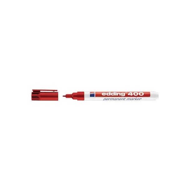 EDDING 400 permanent marker 1mm (Rd)