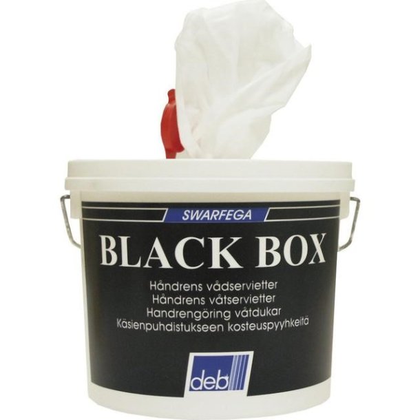 BLACK BOX Renseservietter (150stk.)