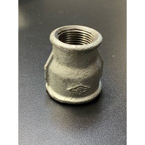 Muffe galvaniseret 1