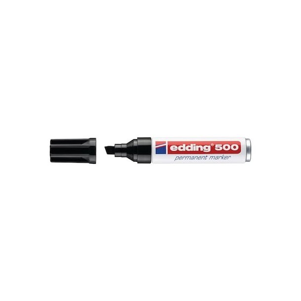EDDING 500 permanent marker 2-7mm (Sort)