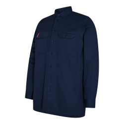 ENGEL Extend lang�rmet skjorte 7181-830 Blue Ink (REST)