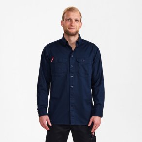 ENGEL Extend lang�rmet skjorte 7181-830 Blue Ink (REST)