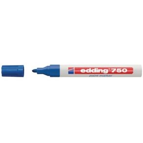 EDDING 750 paintmarker rund 2-4 mm (Bl�)