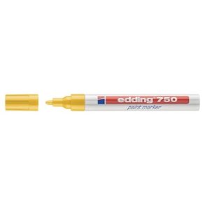 EDDING 750 paintmarker rund 2-4 mm (Gul)