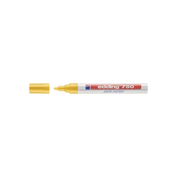 EDDING 750 paintmarker rund 2-4 mm (Gul)