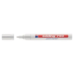 EDDING 750 paintmarker rund 2-4 mm (Hvid)