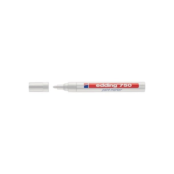 EDDING 750 paintmarker rund 2-4 mm (Hvid)