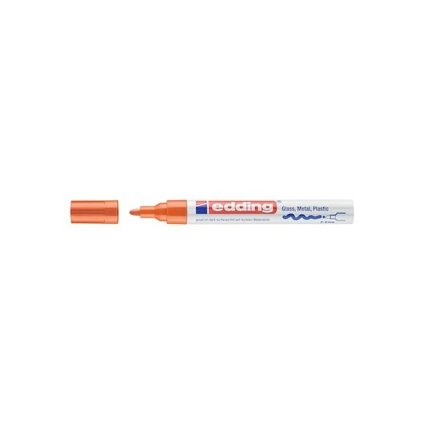 EDDING 750 paintmarker rund 2-4 mm (Orange)