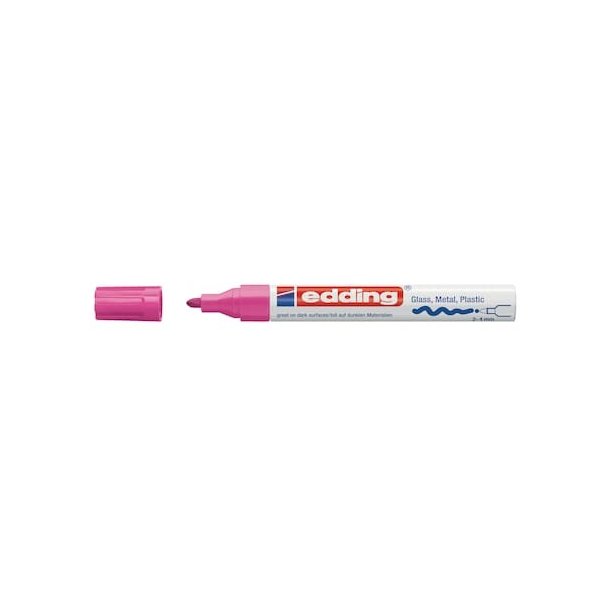 EDDING 750 paintmarker rund 2-4 mm (Pink)