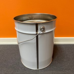 Blikspand 11,8 L. HVID UDEN LG