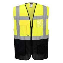 C476 YNR�- Warsaw hi-vis vest Gul/Marine