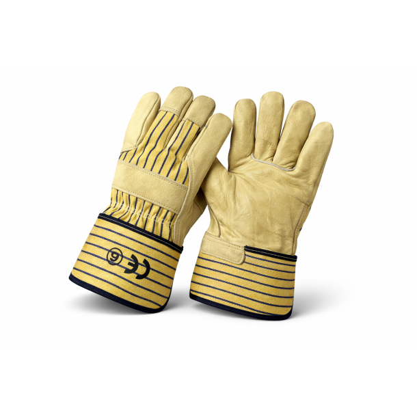 Lange oksehud handsker 