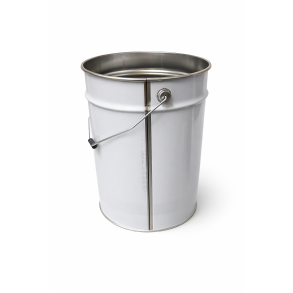 Blikspand 11,8 L. HVID UDEN L�G