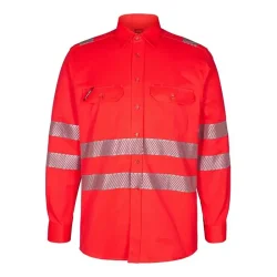 Engel Safety Skjorte 7011-194 Rød (REST)