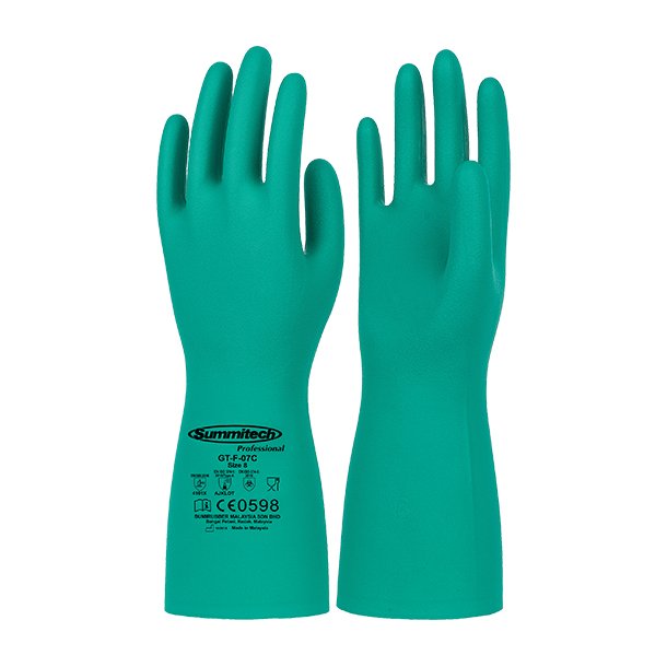 Summitech Pro. nitrilhandske, Gr�n (REST)