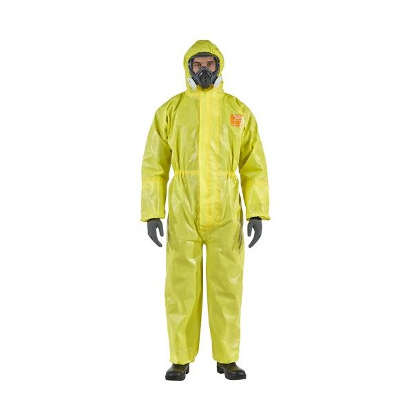 Alphatec Microchem 3000 beskyttelsesdragt, Gul