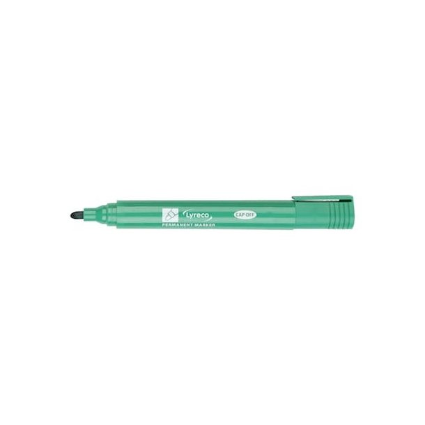 Lyreco Permanent marker, rund, (grn)