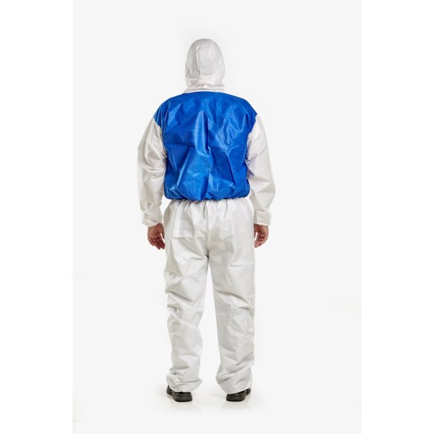 GUARDIAN Classic Comfort beskyttelsesdragt med åndbar ryg, Type 5/6, Hvid