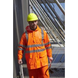 Lyngse Regnst Hi-Viz orange kl.3 LR552 (REST)