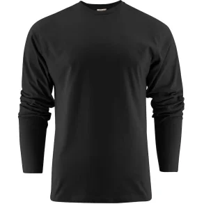 Printer Heavy L/� T-shirt 2264016 Sort (REST)