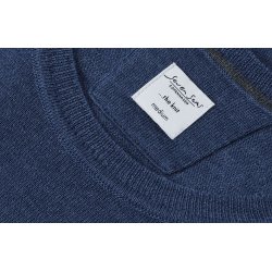 ID S650 SEVEN SEAS The knit Blå Melange (REST)