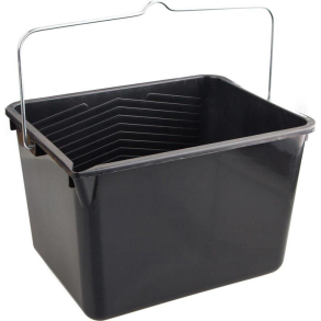 Malerspand 8 ltr, sort plast
