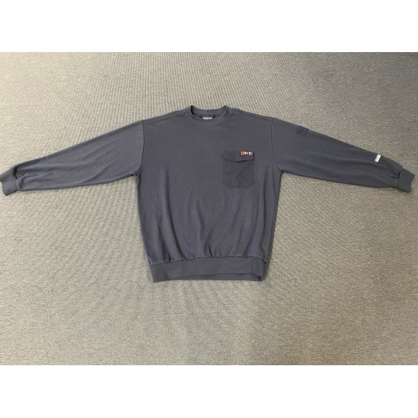 TRANEMO Sweatshirt flammehæmmende, Blå (REST)