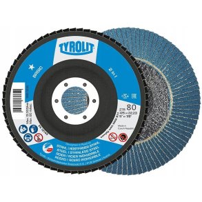 Tyrolit skr� lamelskive 27A K80 125mm