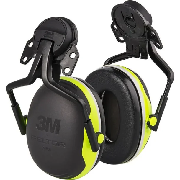 3M PELTOR Hrevrn, Hi-Viz, hjelmmonteret, X4P5